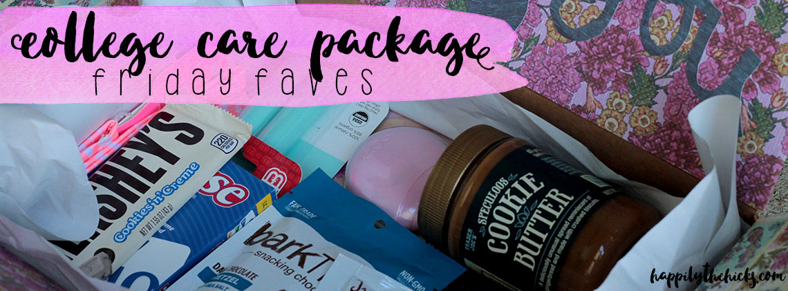 College Care Package | read more at happilythehicks.com