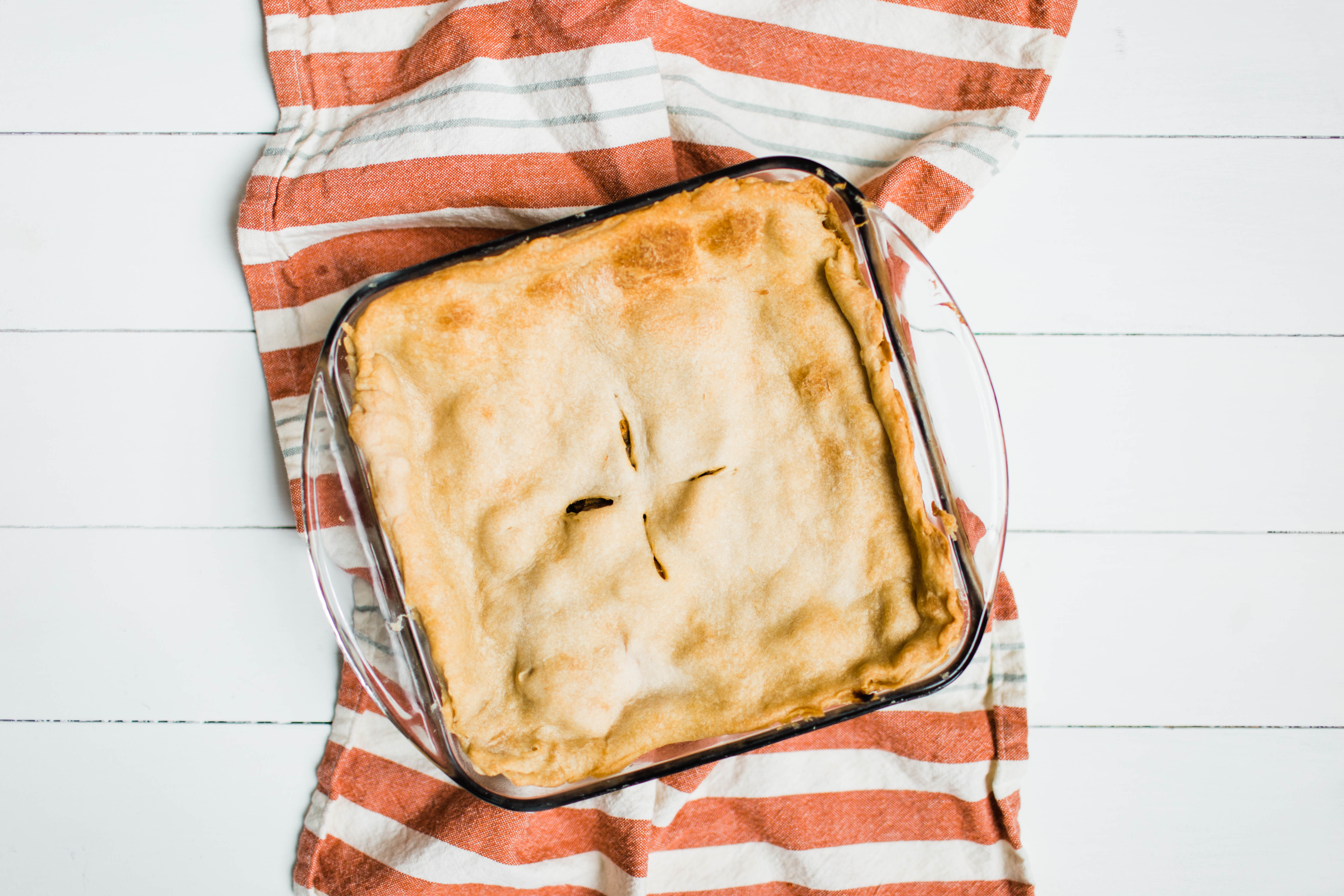 This is not your momma's chicken pot pie. Get ready for a recipe that will blow your socks off! | read more at happilythehicks.com