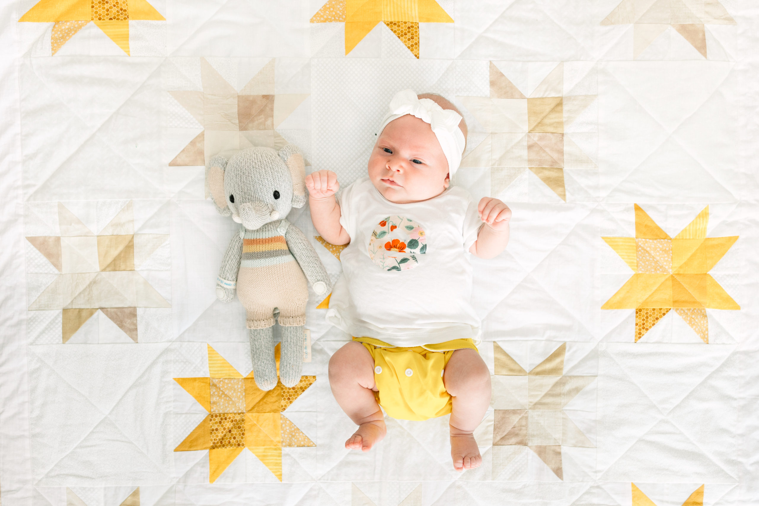 Eleanor Sue | Month One Update | read more at happilythehicks.com